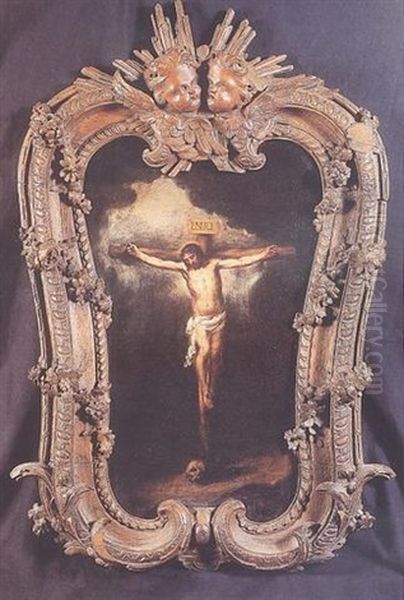 Le Christ En Croix Oil Painting by Bartolome Esteban Murillo