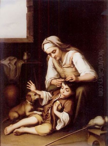 La Toilette by Bartolome Esteban Murillo