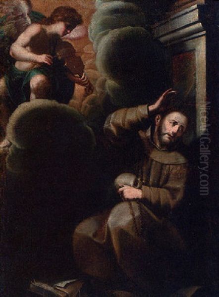 Saint Francis Oil Painting by Bartolome Esteban Murillo