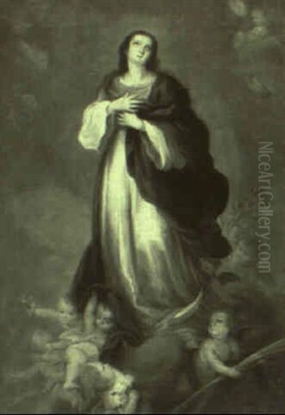 Assumption Of The Virgin by Bartolome Esteban Murillo