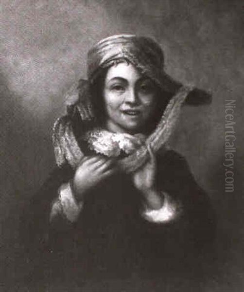 Portrait Of A Youth Wearing A Fancy Hat Oil Painting by Bartolome Esteban Murillo