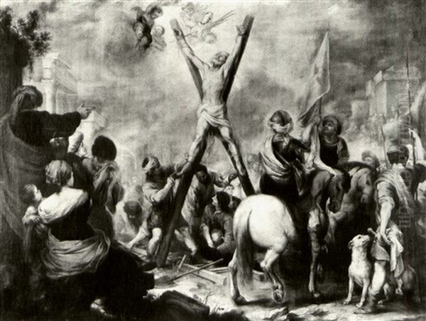 The Martyrdom Of Saint Andrew Oil Painting by Bartolome Esteban Murillo