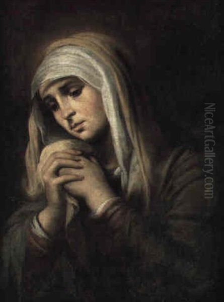 Mater Dolorosa Oil Painting by Bartolome Esteban Murillo