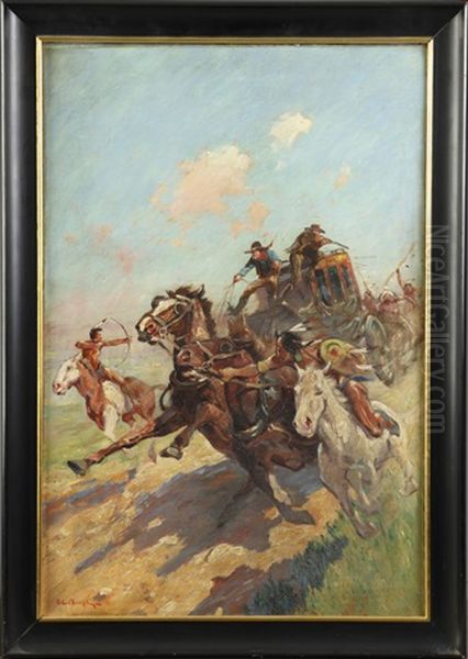 Untitled Oil Painting by Henry Cruse Murphy