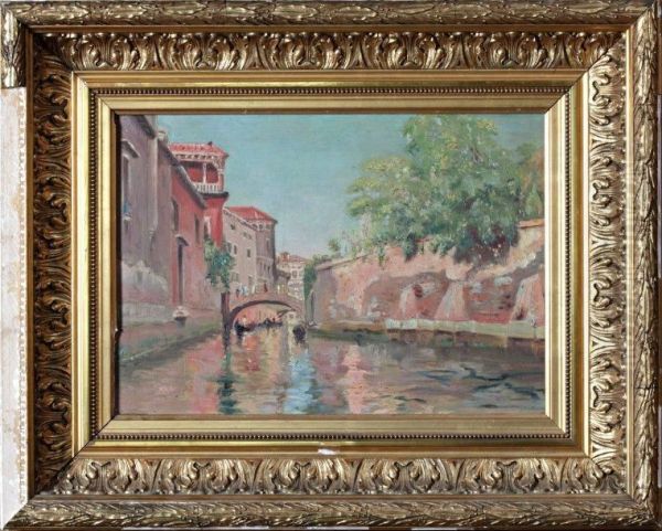 Venise Oil Painting by A. Binder