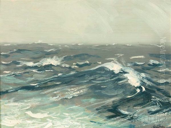 The Gulf Stream Oil Painting by Hermann Dudley Murphy