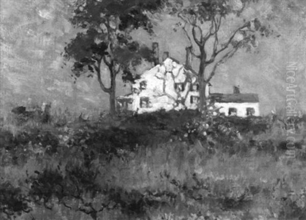 The Cottage Oil Painting by Hermann Dudley Murphy