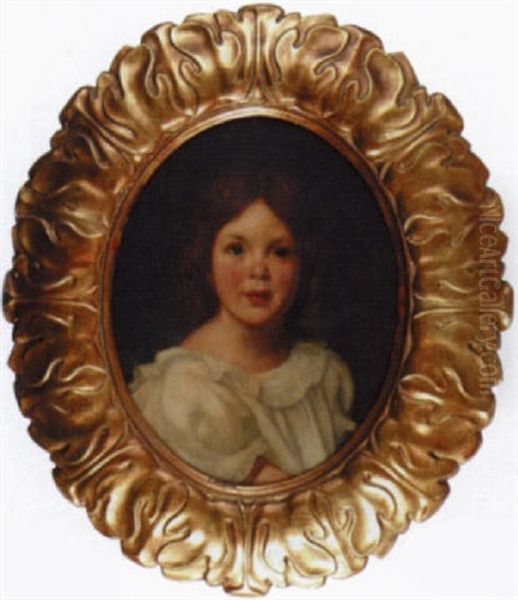 Helen Martha Woods Oil Painting by Hermann Dudley Murphy