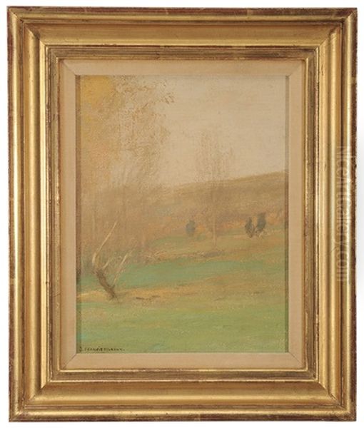 Early Spring Landscape Oil Painting by John Francis Murphy