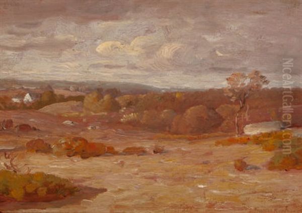 Early Autumn, New York Oil Painting by John Francis Murphy