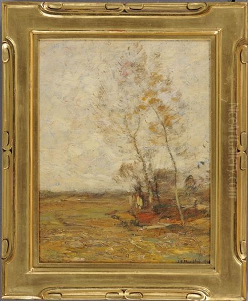 Windy Day Oil Painting by John Francis Murphy