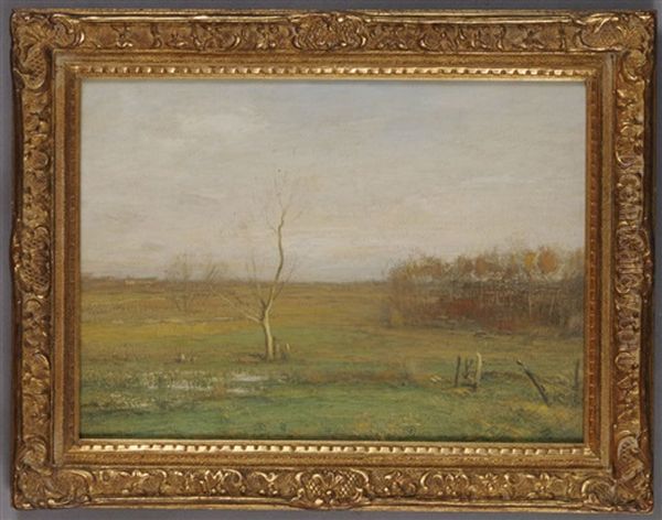 Autumn Day Oil Painting by John Francis Murphy