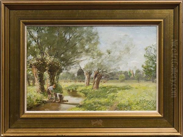 Summer Afternoon Oil Painting by David Murray