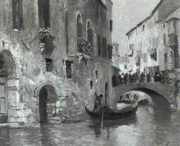 Venice Oil Painting by Sir David Murray