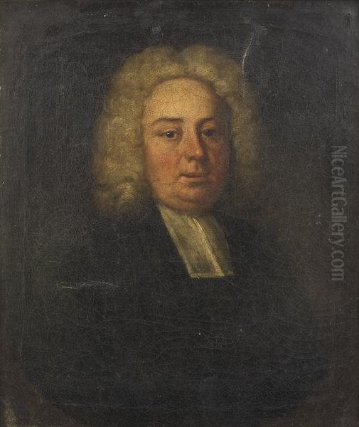 Portait Of Jonathan Swift Oil Painting by Francis Bindon