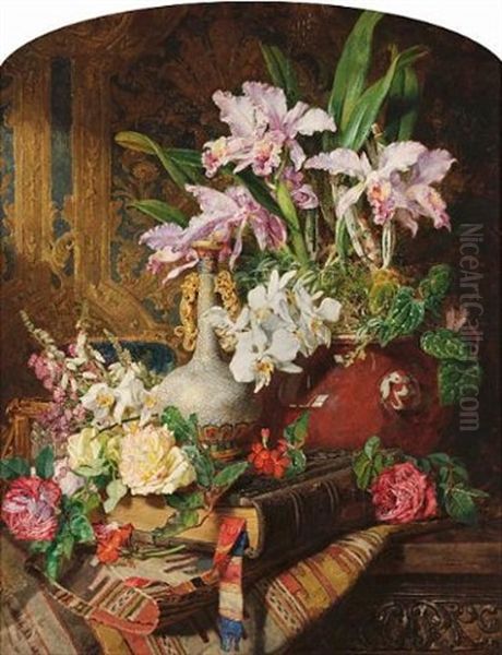 Orchids by Martha Darley Mutrie