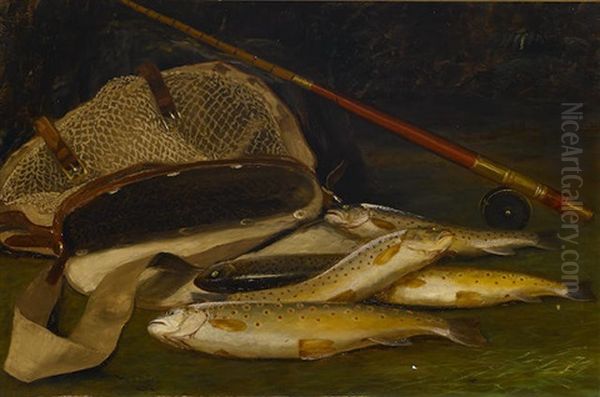 The Day's Catch Oil Painting by William Scott Myles