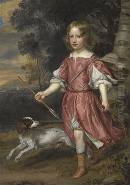 Portrait Of A Boy, Traditionally Identified As Charles Lennox, Duke Of Richmond Oil Painting by Jan Mytens