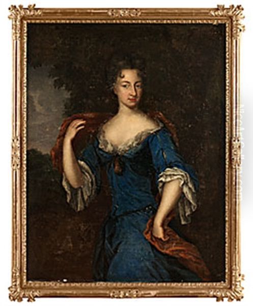 Margareta Gyllenstierna Af Fogelvik Oil Painting by Martin (Martinus I) Mytens