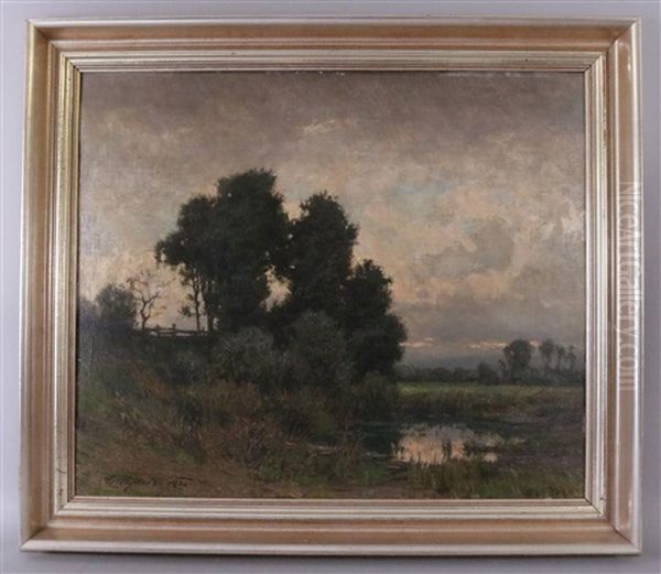 Landschaft Oil Painting by Viktor Mytteis