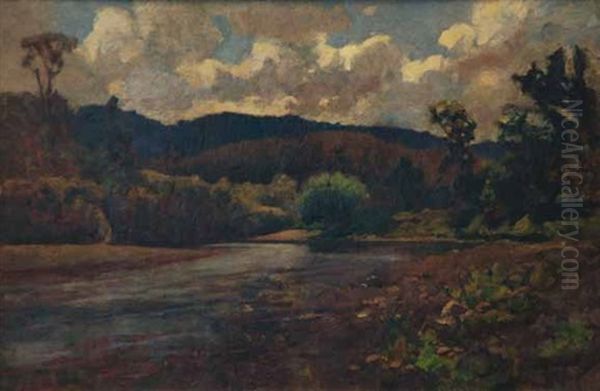 Silverstream Oil Painting by James M. Nairn