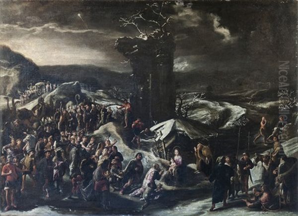 Adorazione Dei Magi Oil Painting by Filippo Napoletano