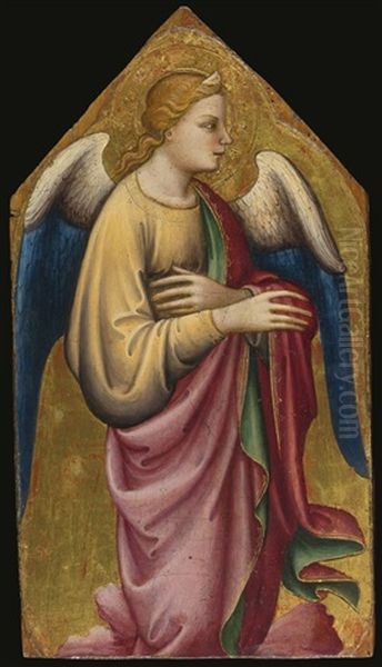 The Angel Of The Annunciation Oil Painting by Mariotto Di Nardo