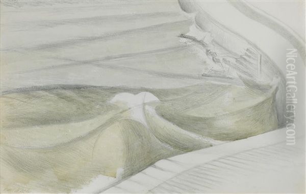 The Tide Oil Painting by Paul Nash