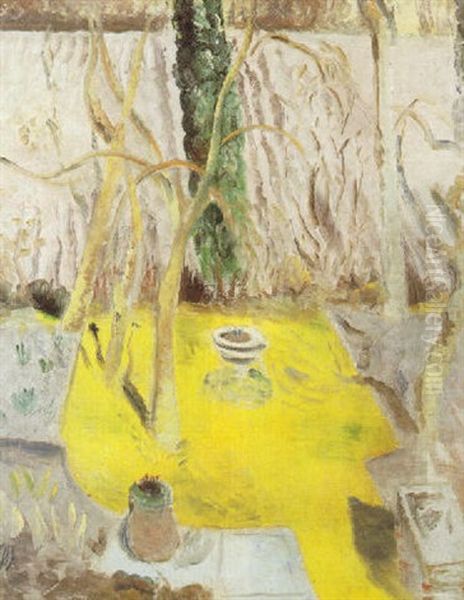 The Quiet Garden Oil Painting by Paul Nash