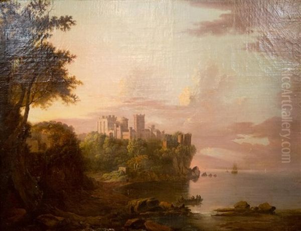 Culzean Castle, Scotland Oil Painting by Alexander Nasmyth