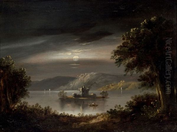 Nocturno Oil Painting by Patrick Nasmyth