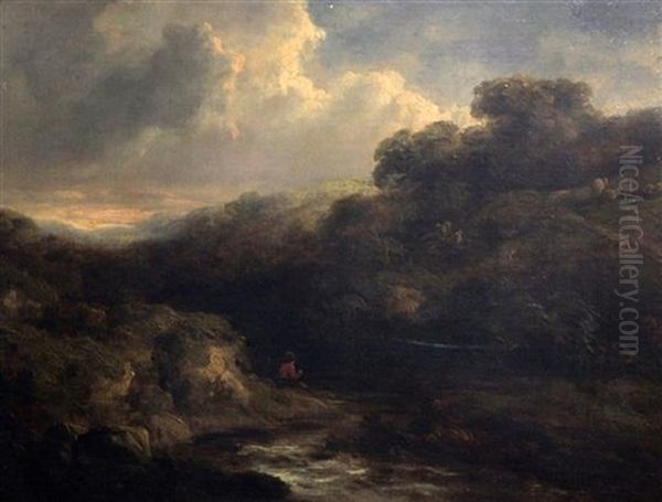 In The Hills, Leith Oil Painting by Patrick Nasmyth