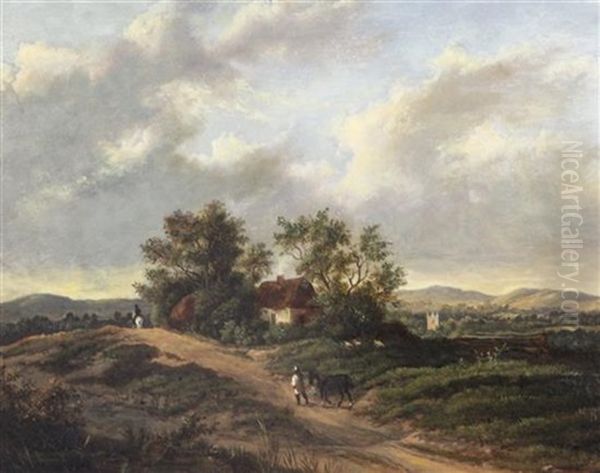 Near Dumfries Oil Painting by Patrick Nasmyth