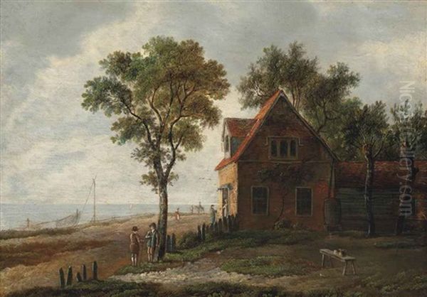 Early Morning Oil Painting by Patrick Nasmyth