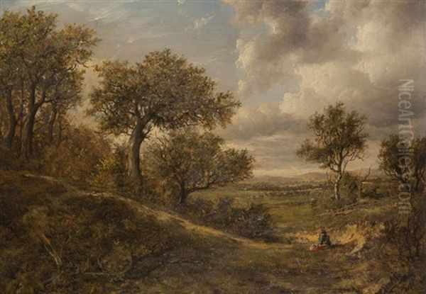 The Weald Oil Painting by Patrick Nasmyth