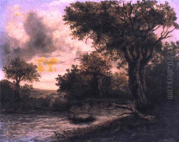 Near Chelmsford Oil Painting by Patrick Nasmyth