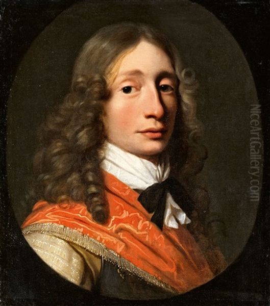 Portrait Of Moritz, Count Of Solms-hungen Oil Painting by Pieter Nason