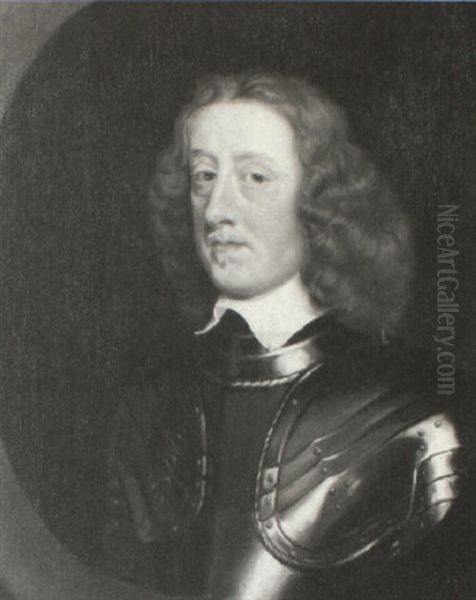 Portrait Of William, 5th Lord Paget, Wearing Armour Oil Painting by Pieter Nason