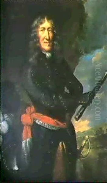 Portratt Av Prins Johan Mauritz by Pieter Nason