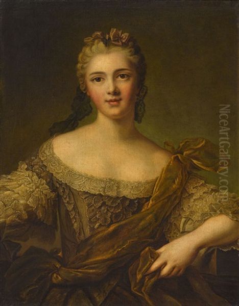 Madame Victoire De France (1733-1799) Oil Painting by Jean Marc Nattier