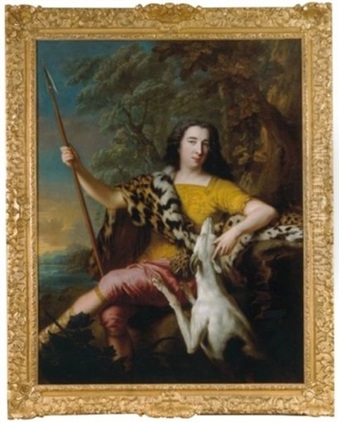 Portrait Presume De Scipion Louis Joseph De La Garde, Marquis De Chambonas Oil Painting by Jean Marc Nattier