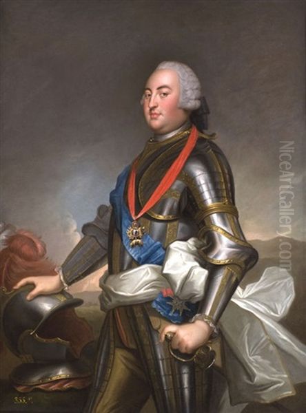 Bildnis Des Herzog Louis Philippe Von Orleans Oil Painting by Jean Marc Nattier