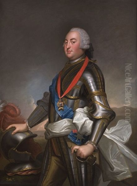 Bildnis Des Herzogs Louis Philippe Von Orleans Oil Painting by Jean Marc Nattier