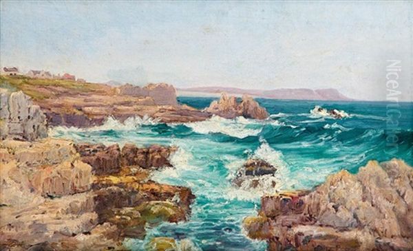 Borrelpot, Hermanus Oil Painting by Pieter Hugo Naude