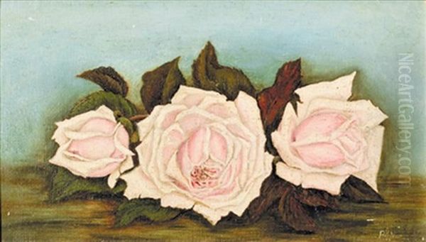 Roses Oil Painting by Pieter Hugo Naude