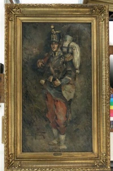 Le Soldat Oil Painting by Bernard Naudin