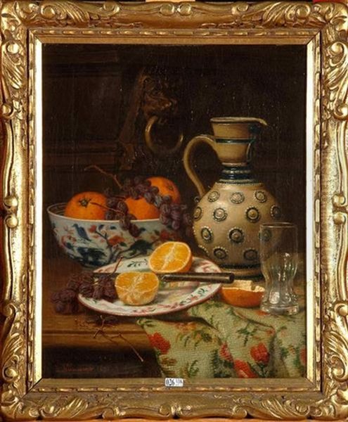 Nature Morte Aux Fruits by Joseph Nauwens