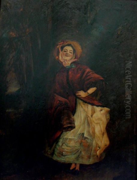 La Belle Au Bois Oil Painting by Gabriel Navier