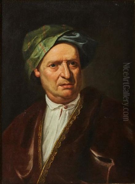 Ritratto Di Sebastiano Ricci Oil Painting by Bartolomeo Nazari