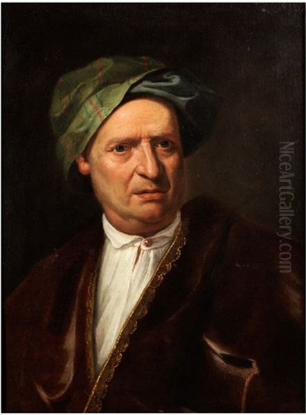 Portrait Eines Herrn Oil Painting by Bartolomeo Nazari